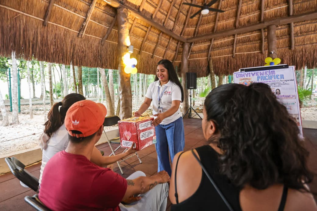 DIF Benito Juárez impulsa convivencia familiar en colonias