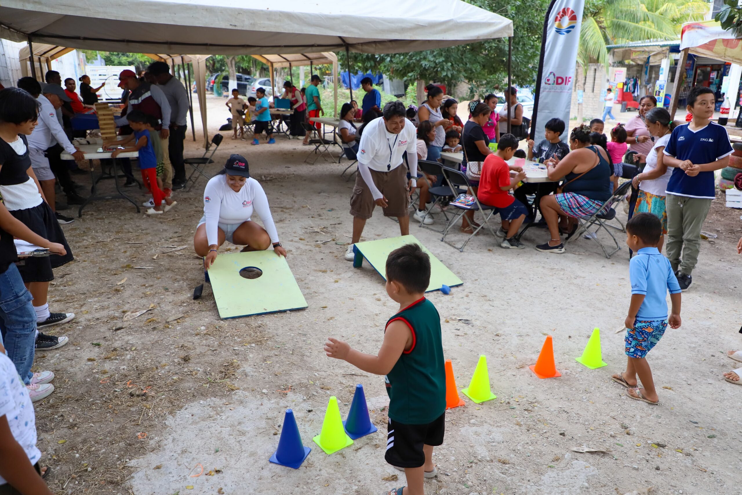 DIF Benito Juárez promueve actividades en colonias este verano