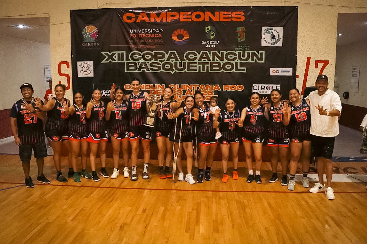 Concluye con éxito la XII Copa Cancún de Baloncesto 2026