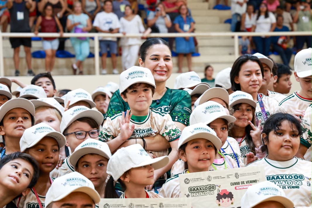 Inicia curso de verano Deportilandia 2026 en Playa del Carmen