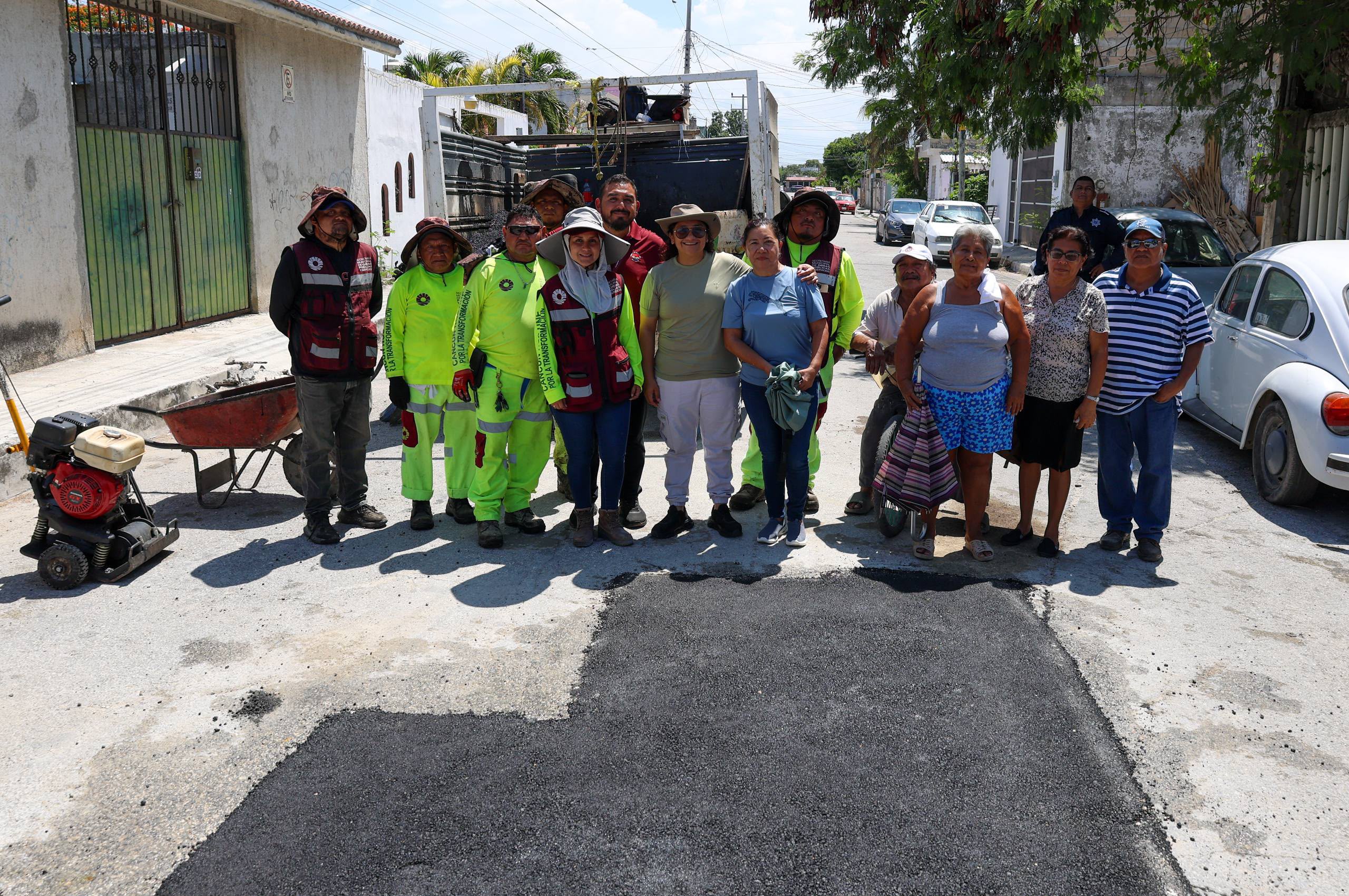 Benito Juárez mejora parques y calles con mantenimiento