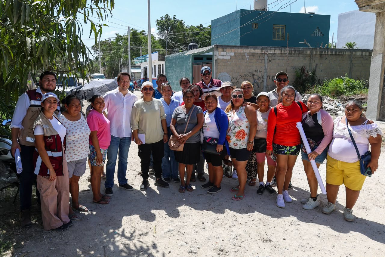 Benito Juárez avanza en electrificación de El Milagro
