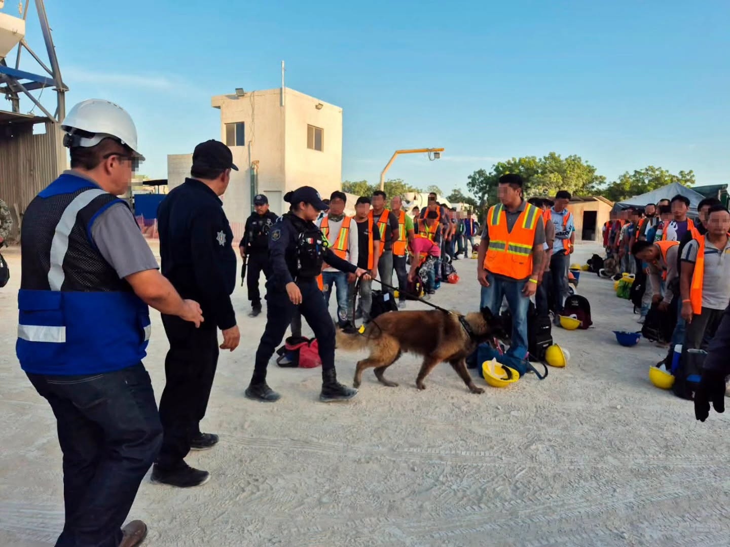 Detienen a uno y despiden tres en obras de Costa Mujeres