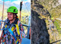 VIDEO: Mujer de 80 años cumple su sueño y hace puenting