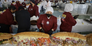 VIDEO; México rompe récord con la torta más grande del mundo
