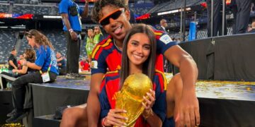 Lamine Yamal y su novia reciben ataques en redes sociales
