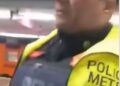 VIDEO: policía no deja usar el elevador a niña con discapacidad