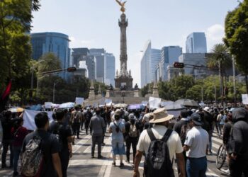 11 concentraciones afectan vialidad en CDMX