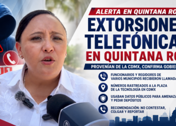 Extorsiones telefónicas en Q. Roo alarman municipios: mal de muchos…