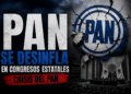 PAN pierde fuerza en congresos estatales y enfrenta retroceso político