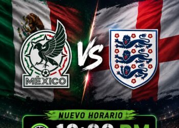 México vs Inglaterra cambia de horario: partido se adelanta
