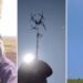 VIDEO: Agricultor sea ata a su dron para llegar a sus cultivos