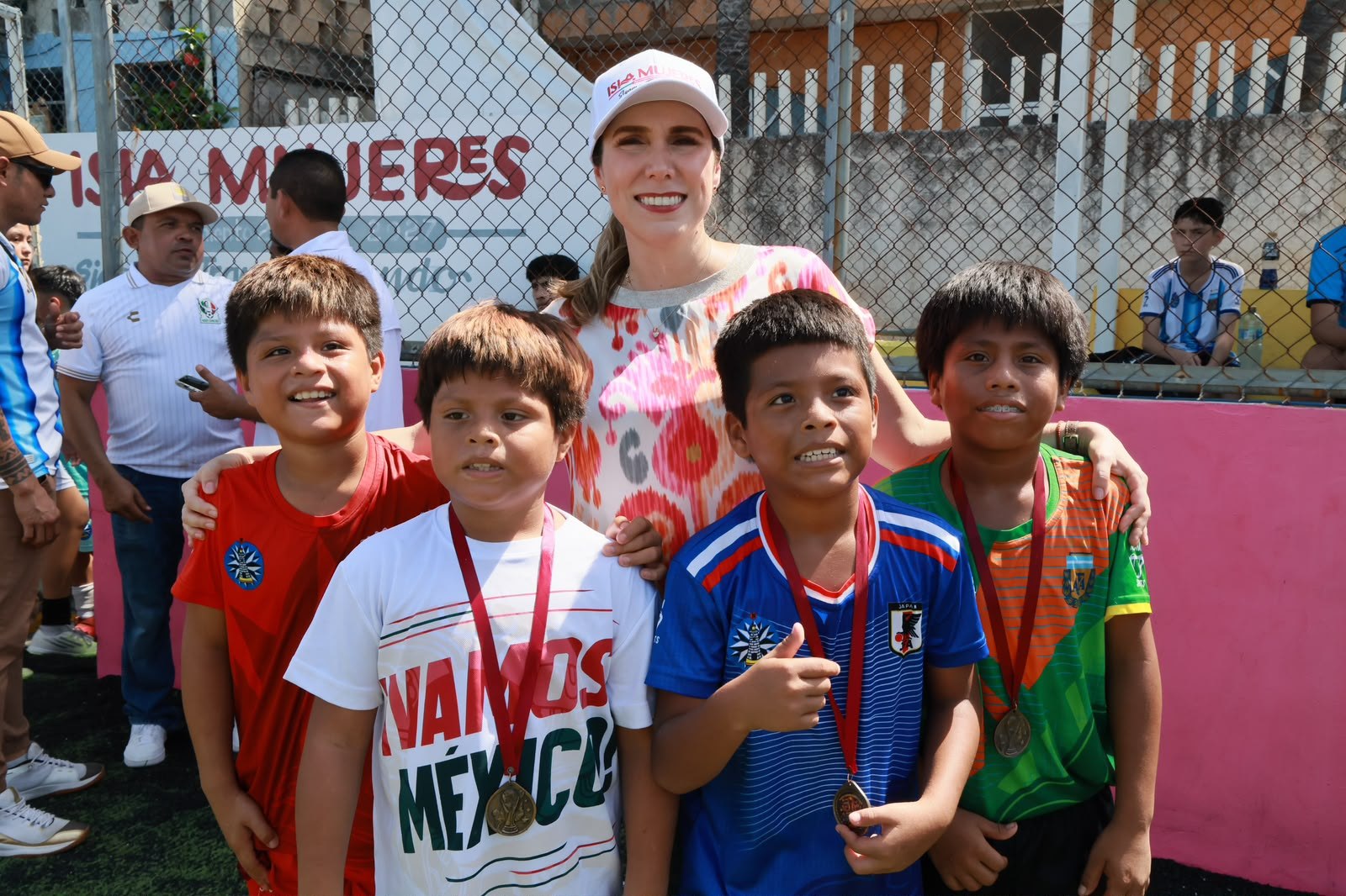 Isla Mujeres celebra la final del Mundialito Infantil 2026