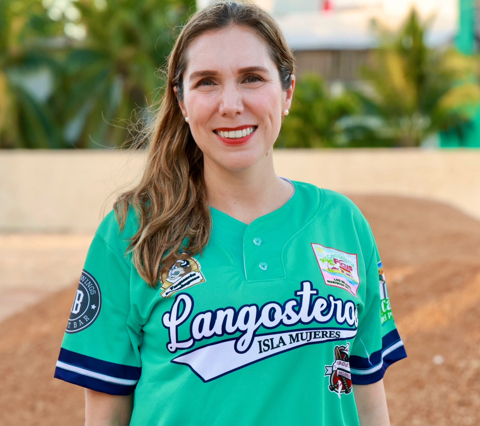 Avanzan trabajos en campo de béisbol infantil en Isla Mujeres