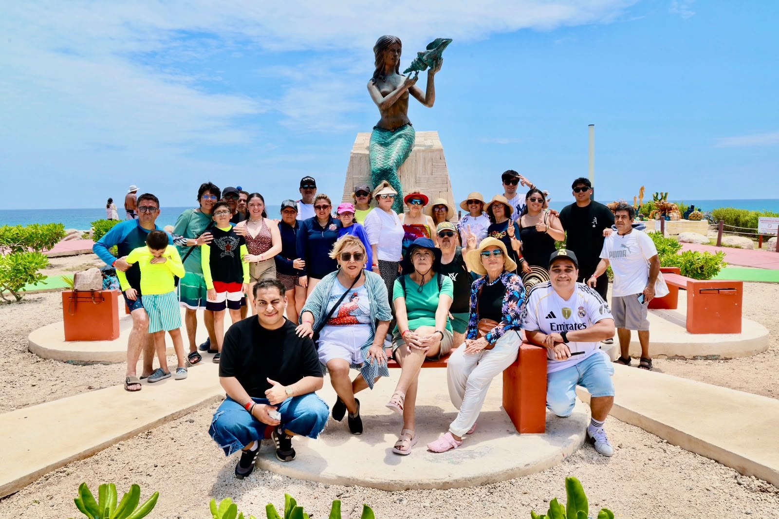Miradores de Isla Mujeres atraen turistas en vacaciones