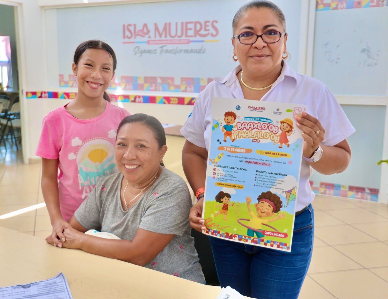 Inician inscripciones para curso de verano en Isla Mujeres