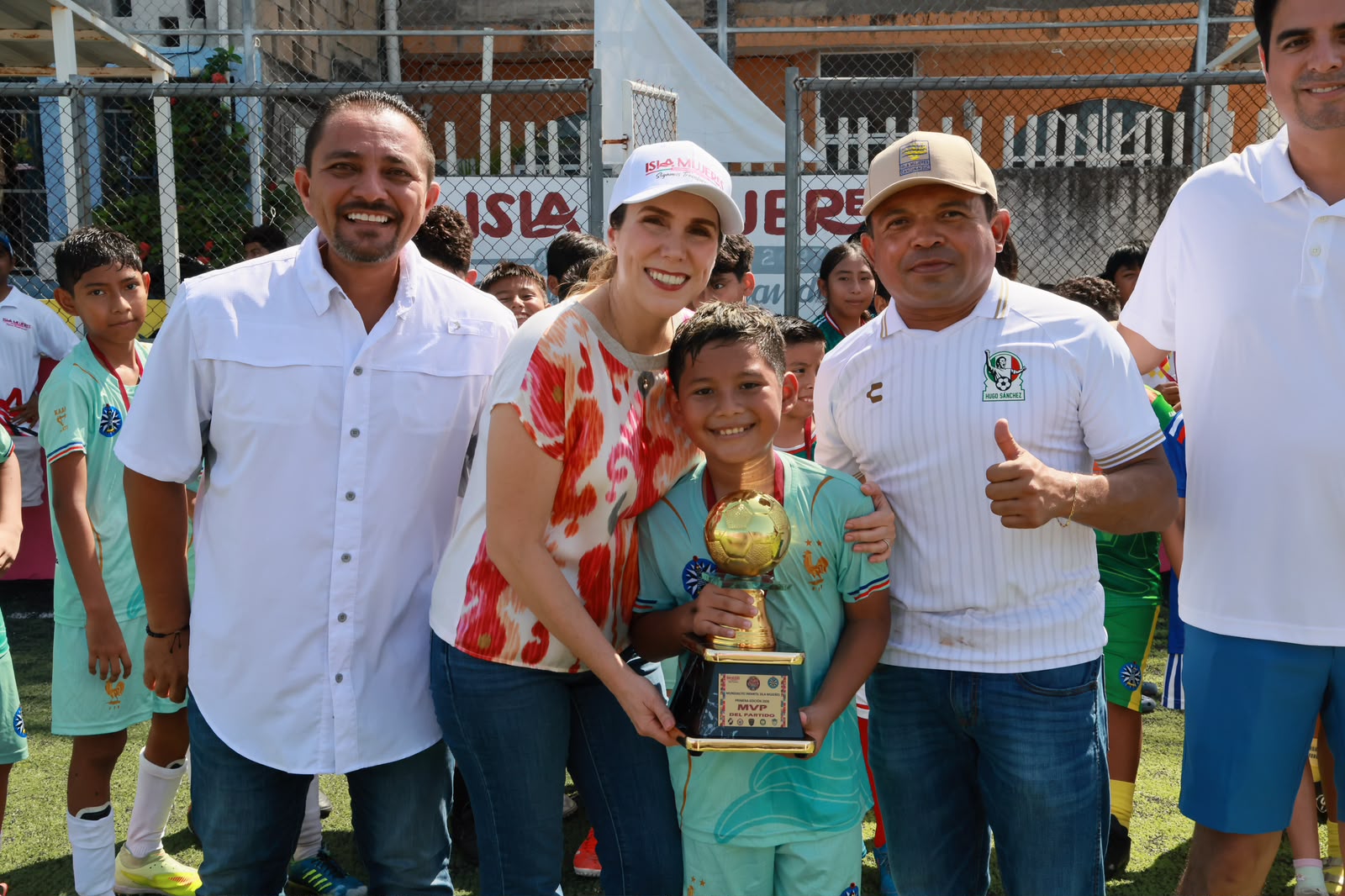 Isla Mujeres celebra la final del Mundialito Infantil 2026