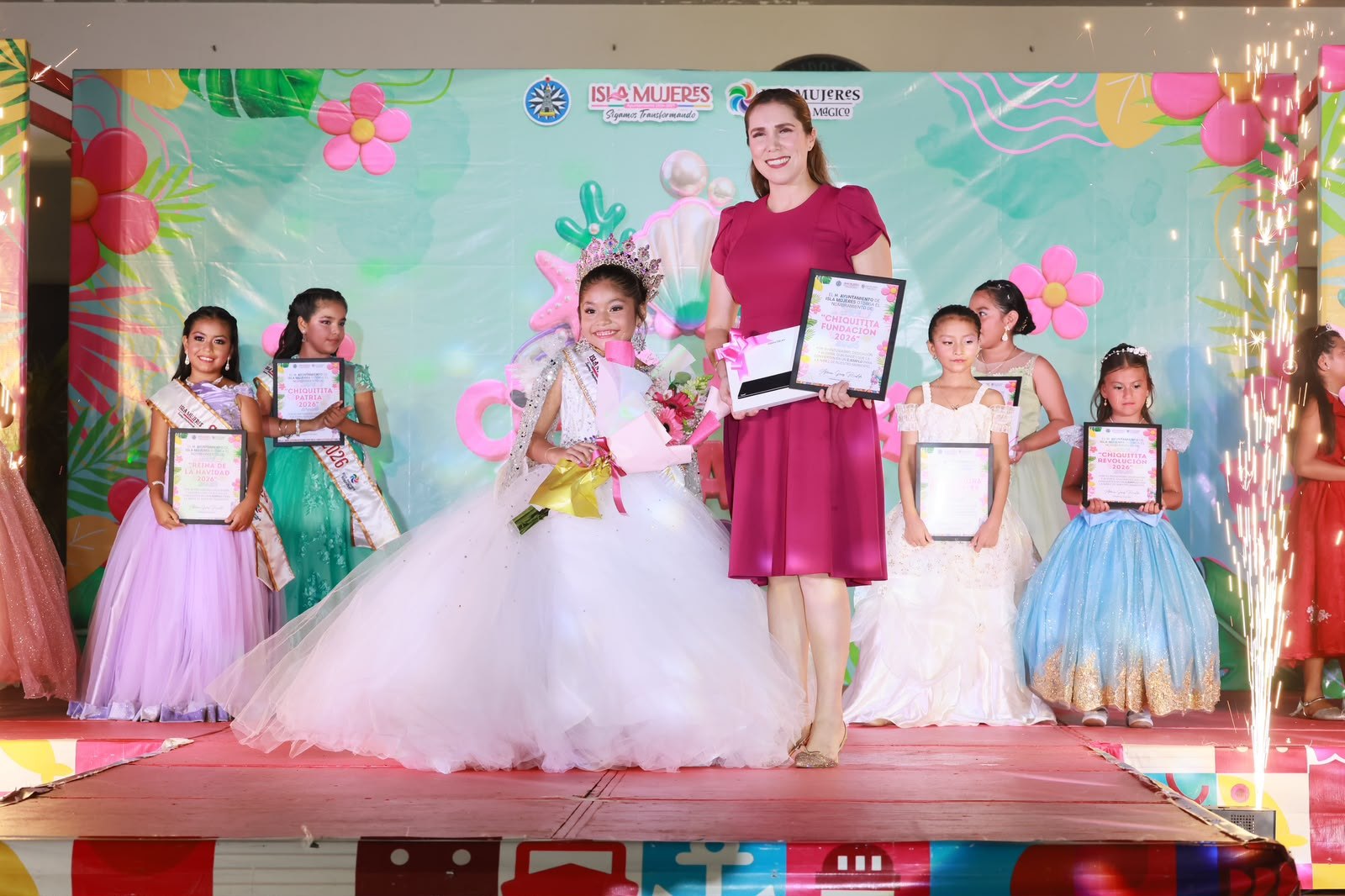 Isla Mujeres celebra talento infantil en Chiquitita Verano 2026