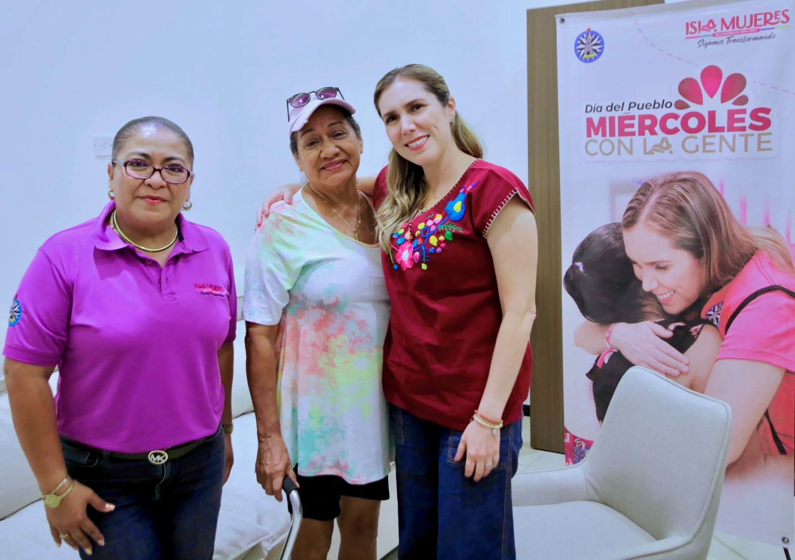 Atenea Gómez fortalece atención a familias en Zona Continental