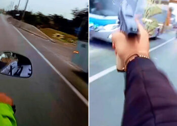 VIDEO: Criminales graban ataque y disparan contra autobús; video causa indignación
