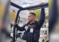 VIDEO: Policía vial se lanza desde un puente, antes deja un mensaje importante