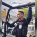 VIDEO: Policía vial se lanza desde un puente, antes deja un mensaje importante