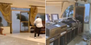 VIDEO: Tormenta destroza hotel en Hermosillo
