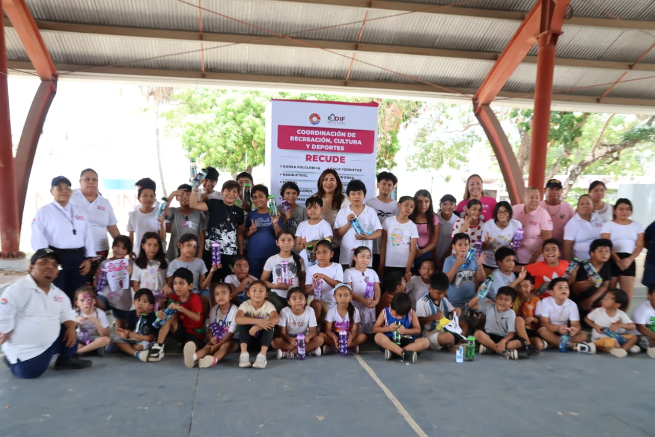 DIF Benito Juárez concluye cursos de verano 2026