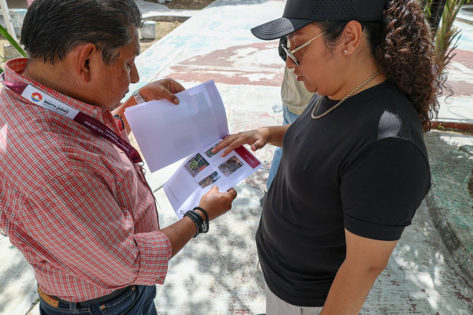 Ayuntamiento de Benito Juárez mejora vialidades y parques en Cancún