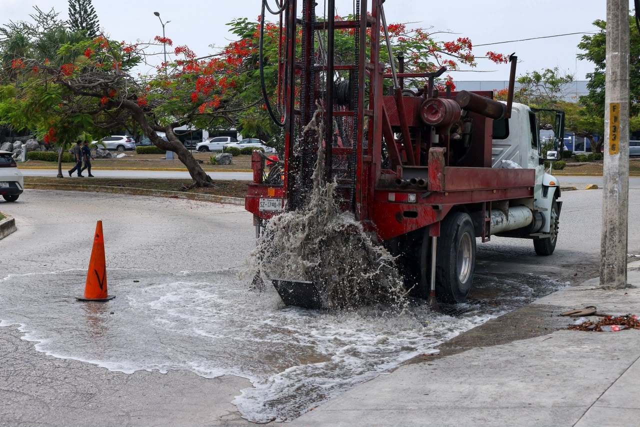 Benito Juárez refuerza mantenimiento pluvial en temporada de lluvias