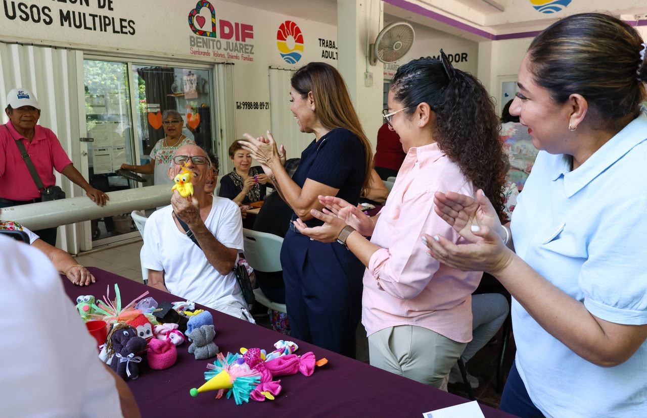 Benito Juárez cuida adultos mayores con actividades integrales