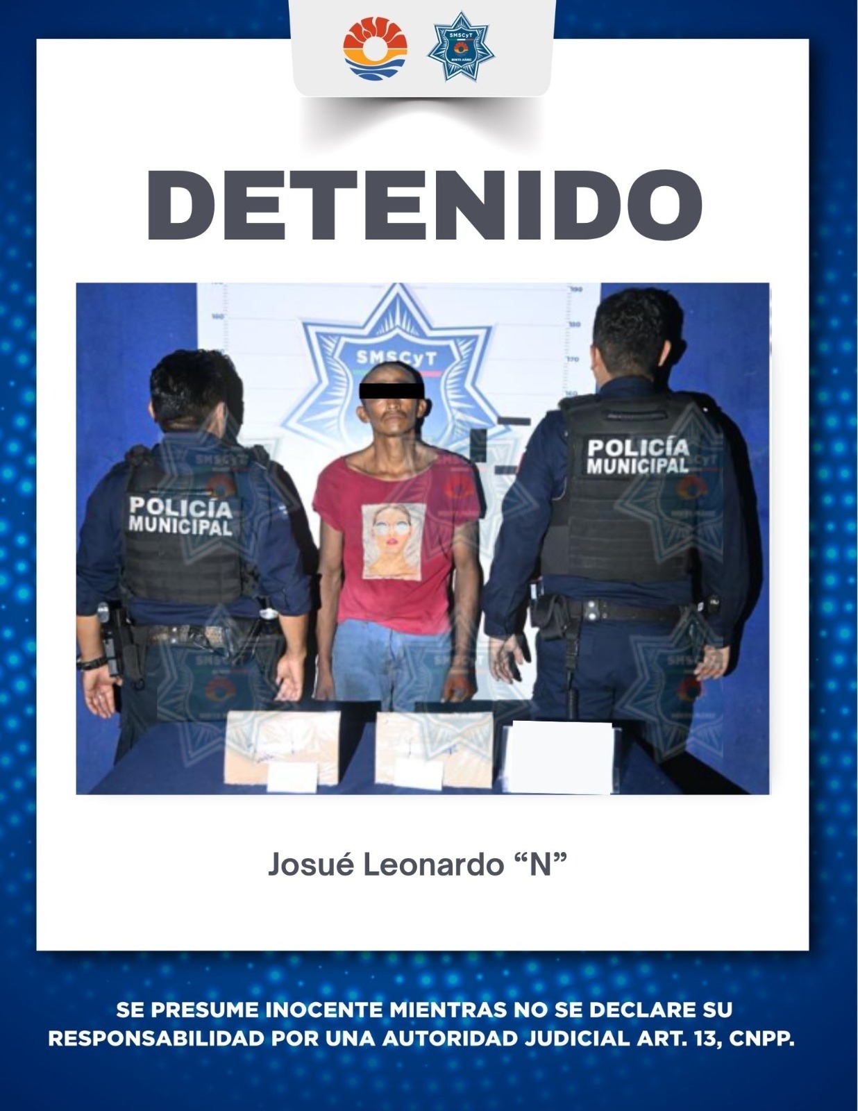 Policía Cancún detiene a hombre por arma prohibida