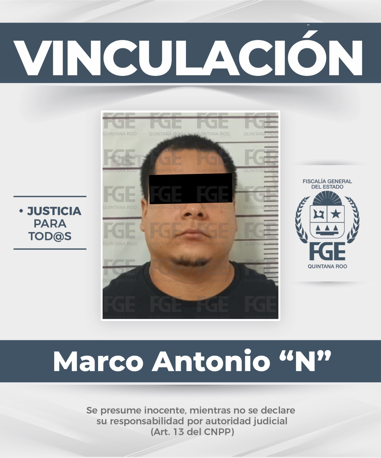 Prisión preventiva por trata de personas en Benito Juárez