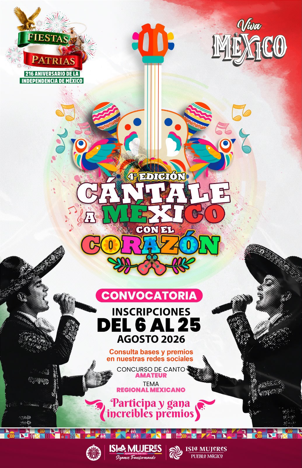 Isla Mujeres convoca a concurso musical regional