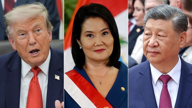 EE.UU. y China buscan influir en Gobierno de Keiko Fujimori
