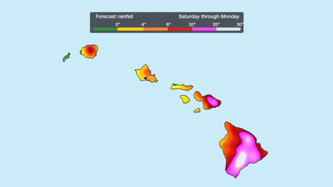 Tormenta tropical Lala deja daños y cortes en Hawai