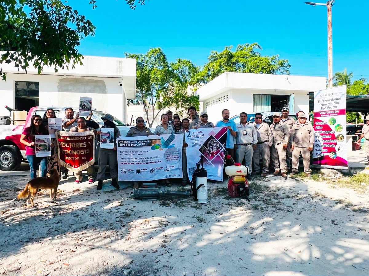 Playa del Carmen refuerza prevención contra dengue y zika