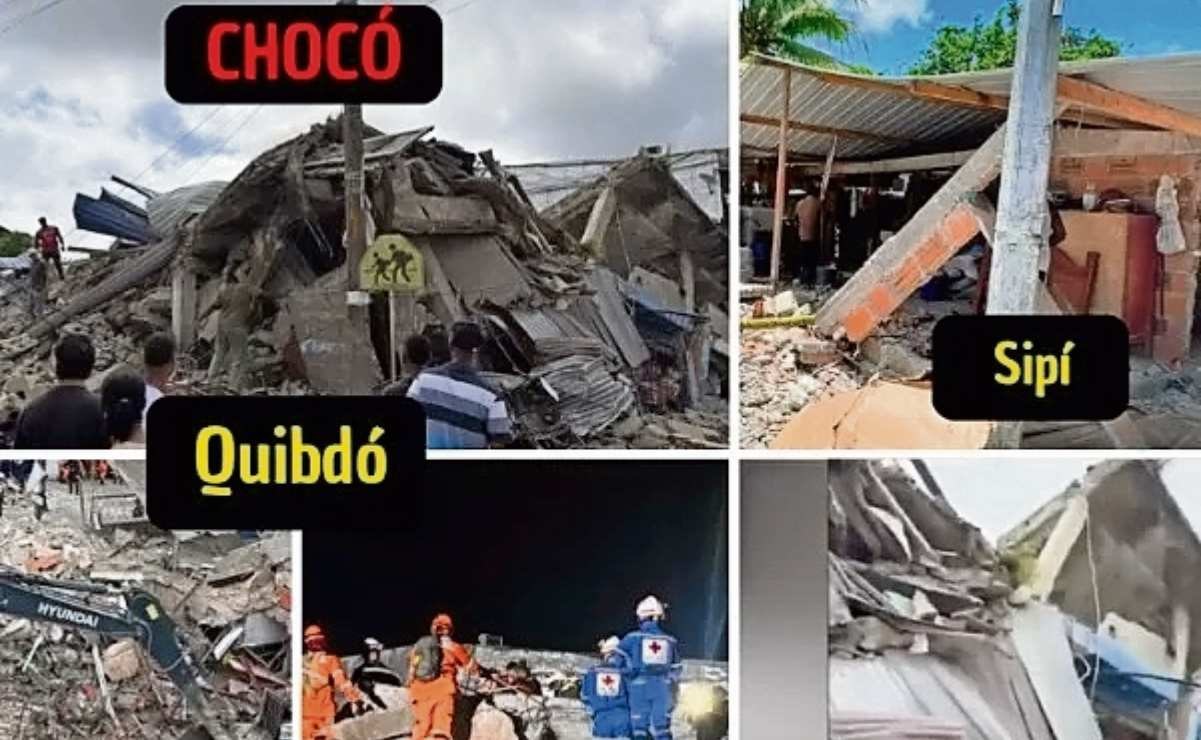 Terremoto en Chocó deja 14 muertos y 43 mil damnificados