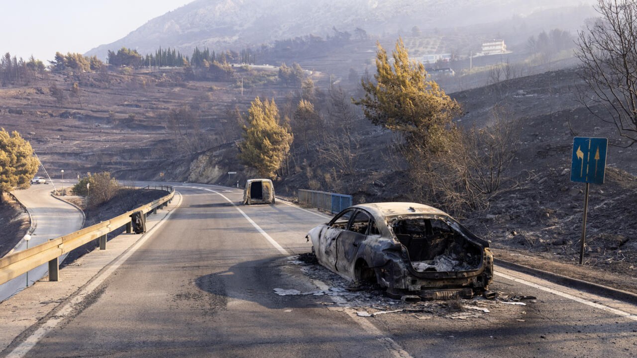 Incendios en Europa causan muerte y miles evacuados