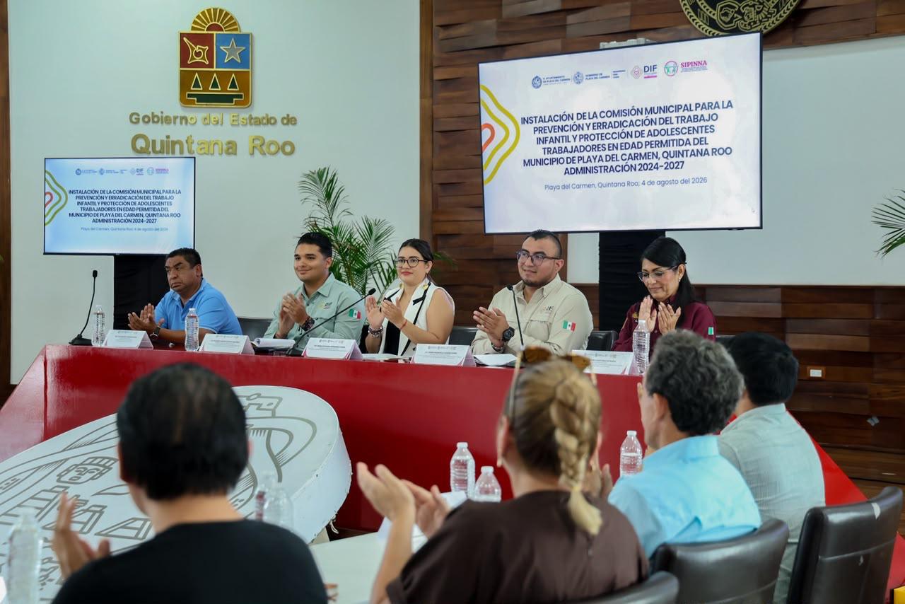 Playa del Carmen instala comisión contra trabajo infantil