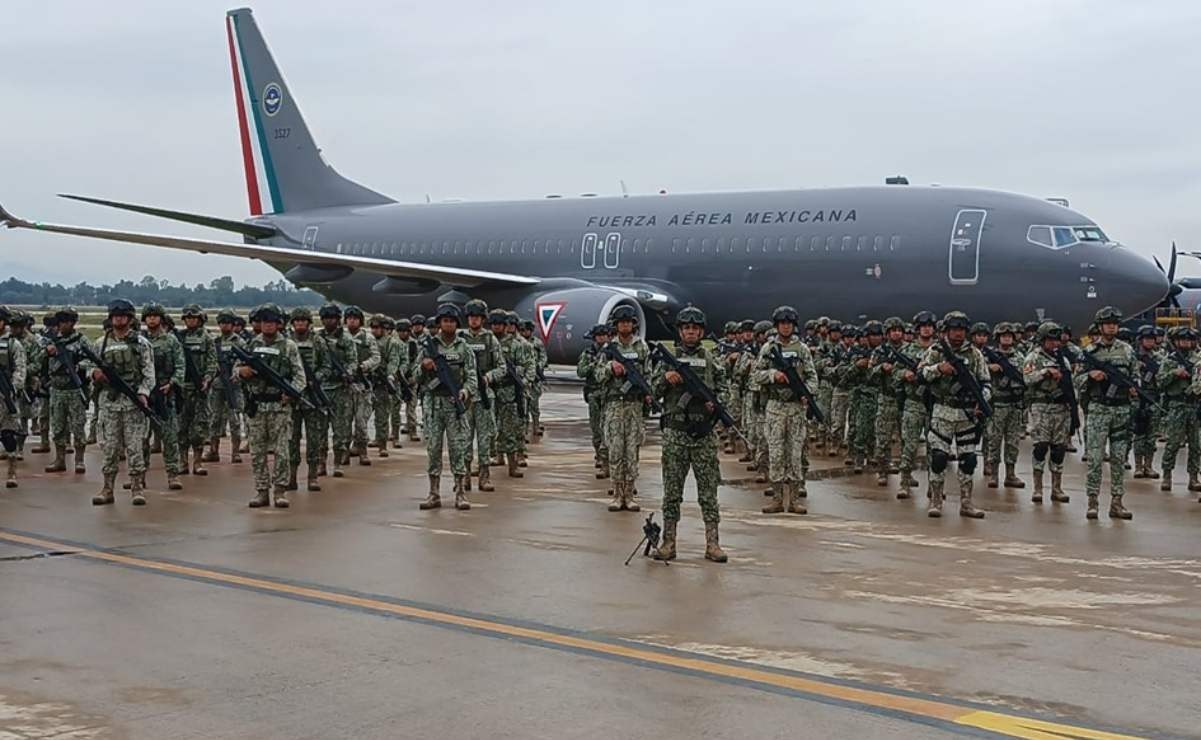 Sedena despliega 300 soldados para reforzar seguridad en Sinaloa