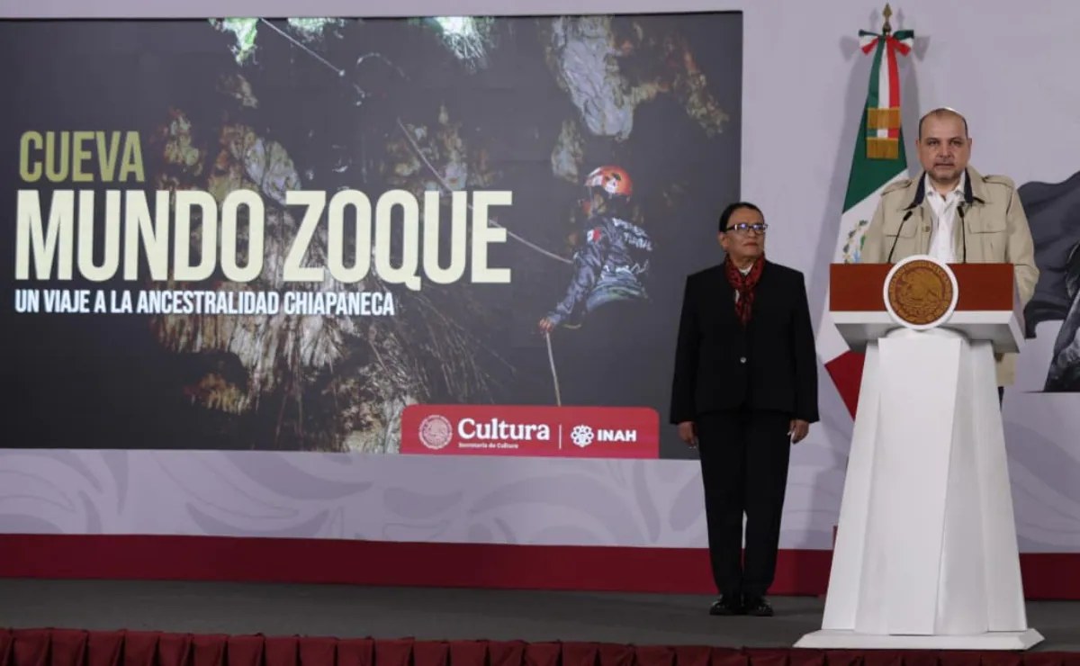 INAH halla 13 ofrendas y 179 restos en Cueva Mundo Zoque