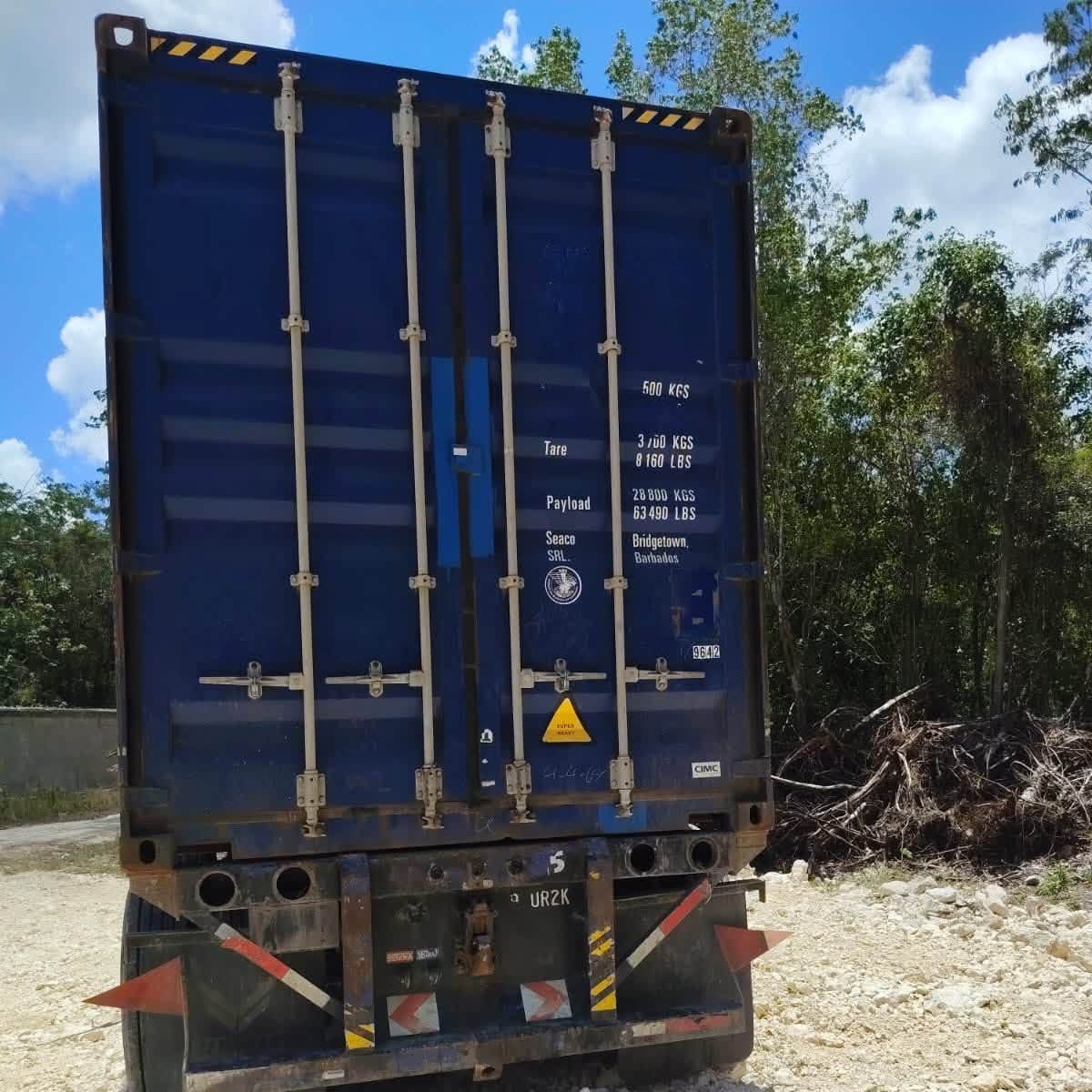 SSC localiza contenedor robado en Benito Juárez