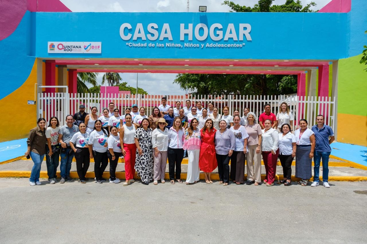 Casa Hogar en Quintana Roo mejora espacios para menores