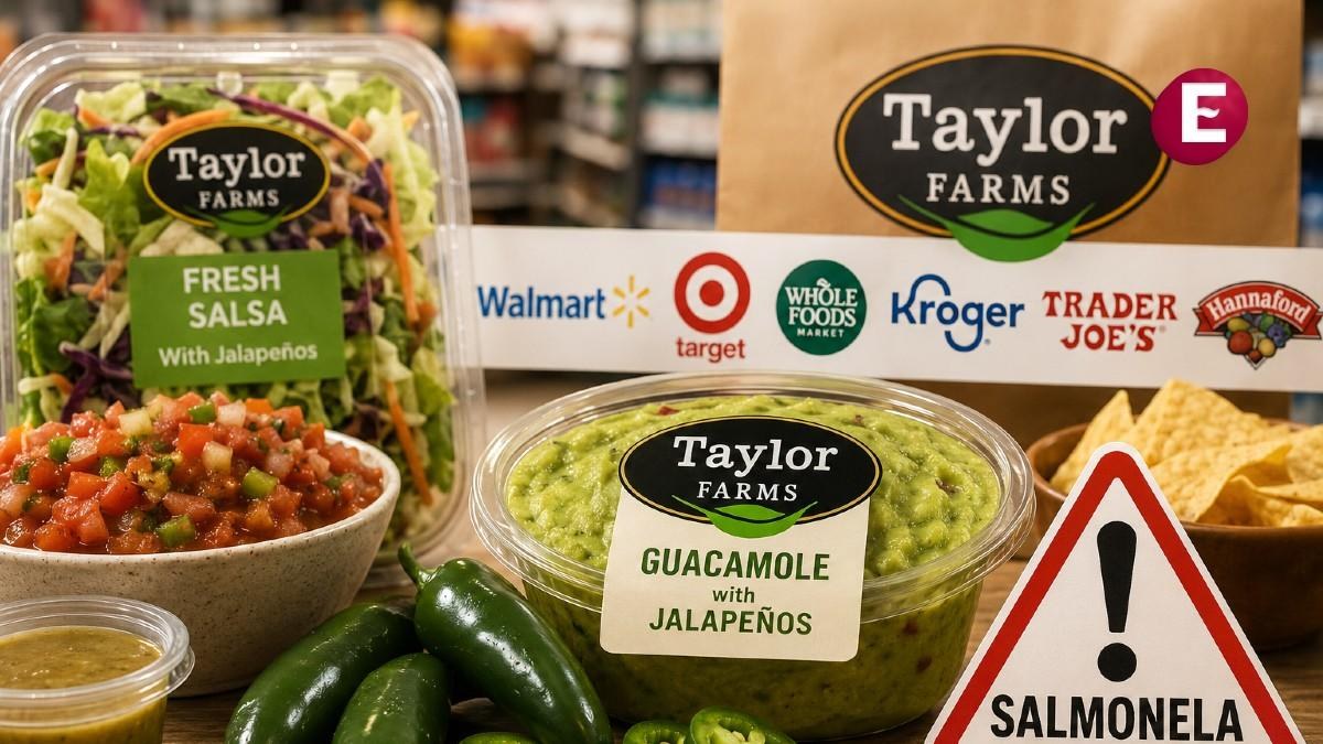 Taylor Farms retira productos por brote de salmonela en EU