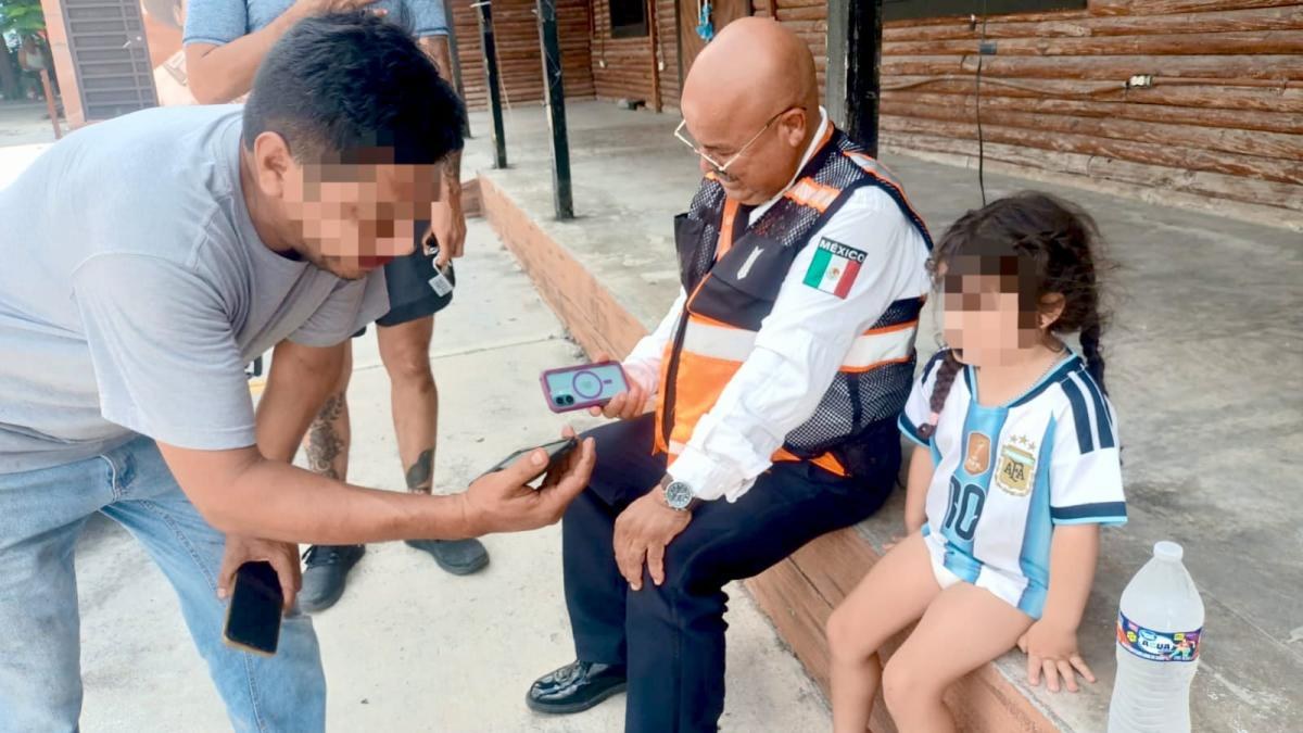 Menor de 3 años es rescatada en calles de Nuevo León