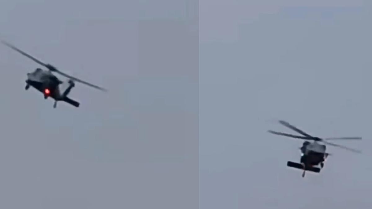 Helicóptero de Semar aterriza de emergencia en Jalisco