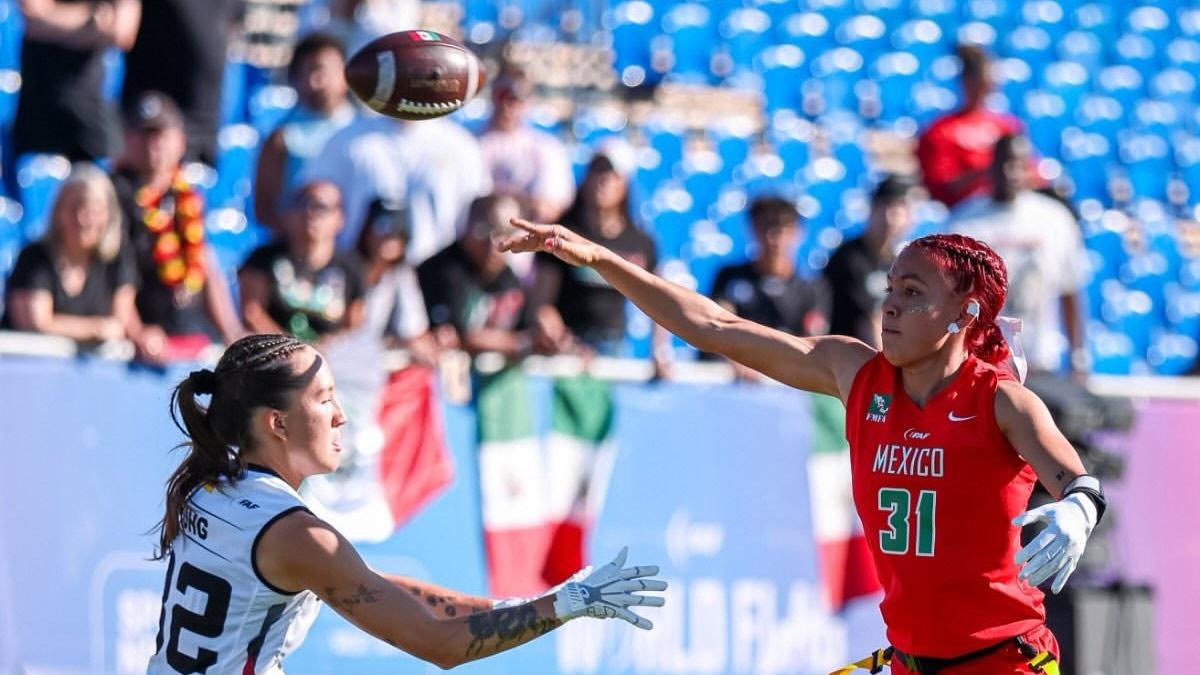 Selección Mexicana Femenil gana en Mundial de Flag Football