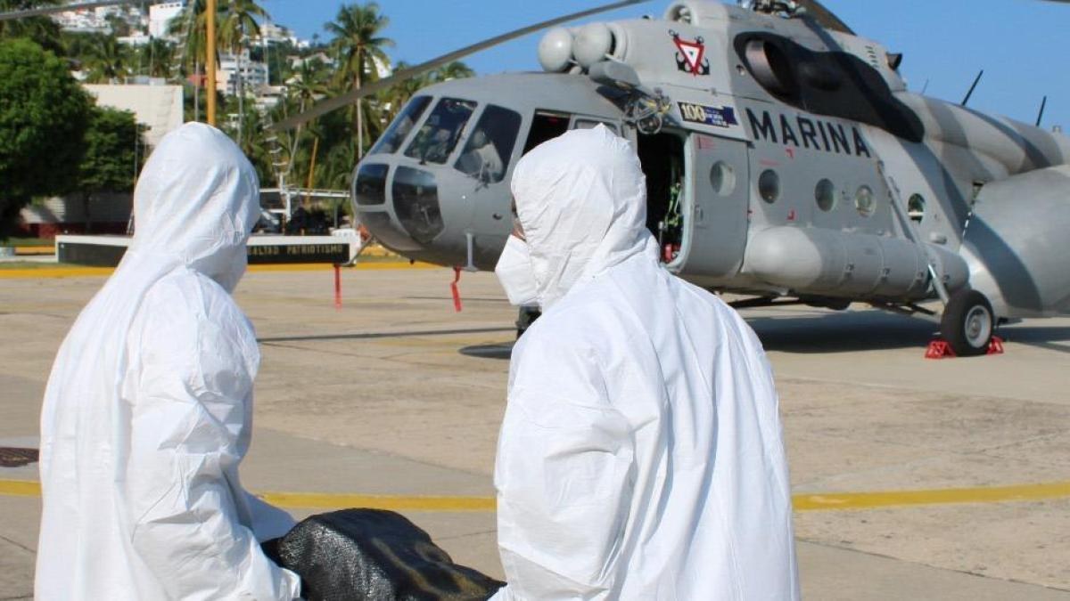 Semar asegura 1.9 toneladas de cocaína frente a Guerrero