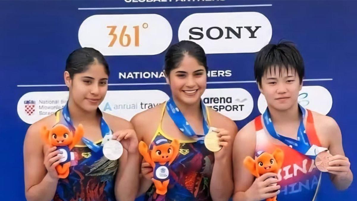 México gana oro y plata en Mundial Juvenil de Clavados